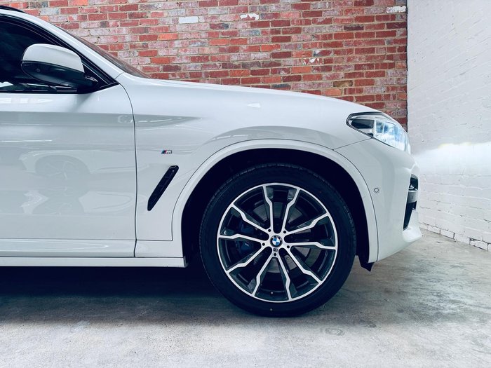 2018 BMW X3 xDrive30i G01 4X4 Constant White