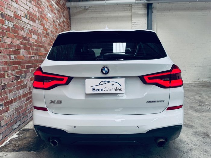 2018 BMW X3 xDrive30i G01 4X4 Constant White
