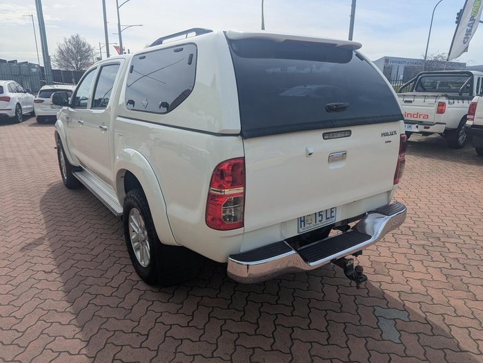 2014 Toyota Hilux SR5 KUN26R MY14 4X4 Dual Range Glacier White