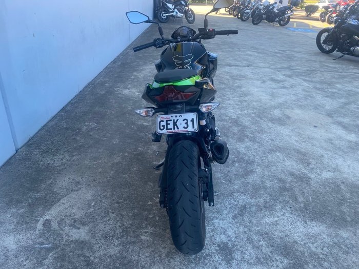 2021 Kawasaki Z400 Green