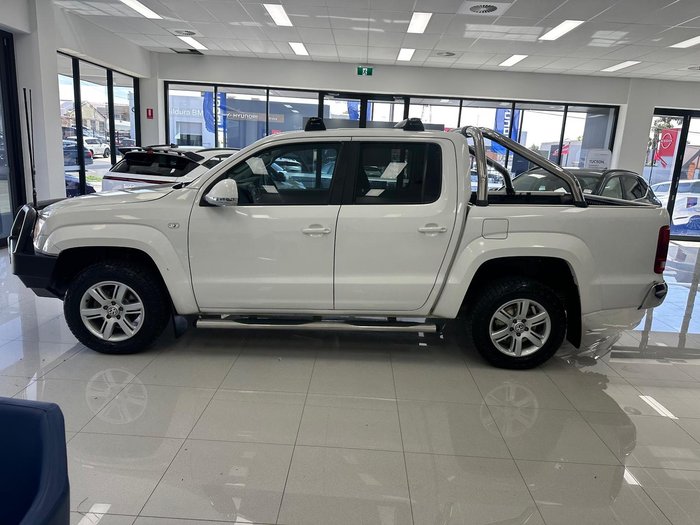 2014 Volkswagen Amarok TDI400 Highline 2H MY14 4X4 Dual Range Candy White