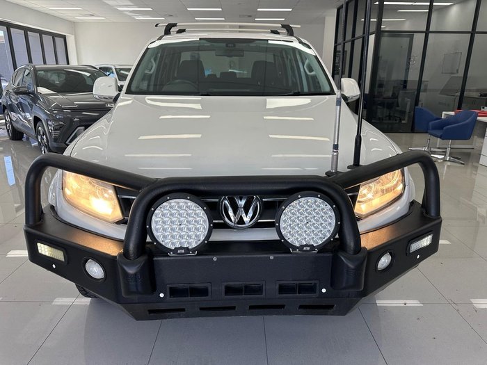 2014 Volkswagen Amarok TDI400 Highline 2H MY14 4X4 Dual Range Candy White