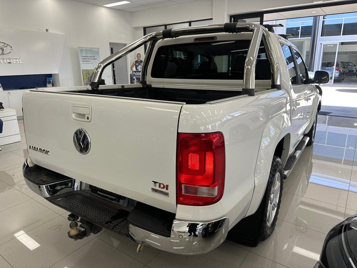 2014 Volkswagen Amarok TDI400 Highline 2H MY14 4X4 Dual Range Candy White