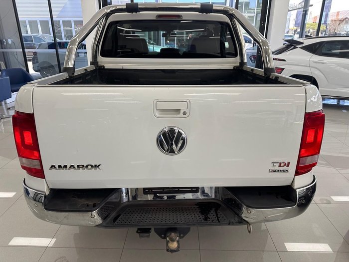 2014 Volkswagen Amarok TDI400 Highline 2H MY14 4X4 Dual Range Candy White