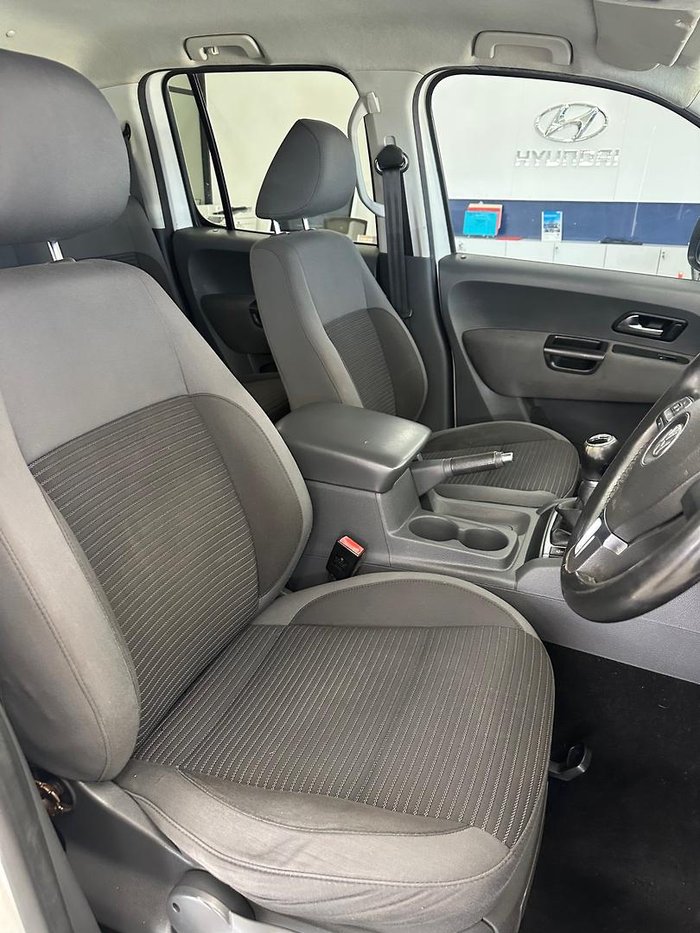 2014 Volkswagen Amarok TDI400 Highline 2H MY14 4X4 Dual Range Candy White