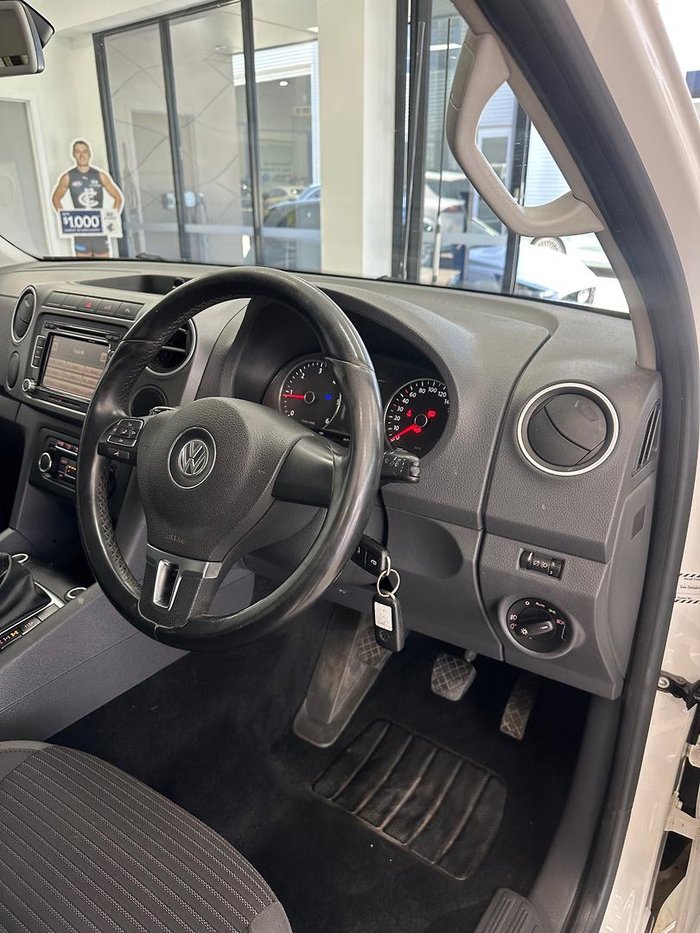 2014 Volkswagen Amarok TDI400 Highline 2H MY14 4X4 Dual Range Candy White