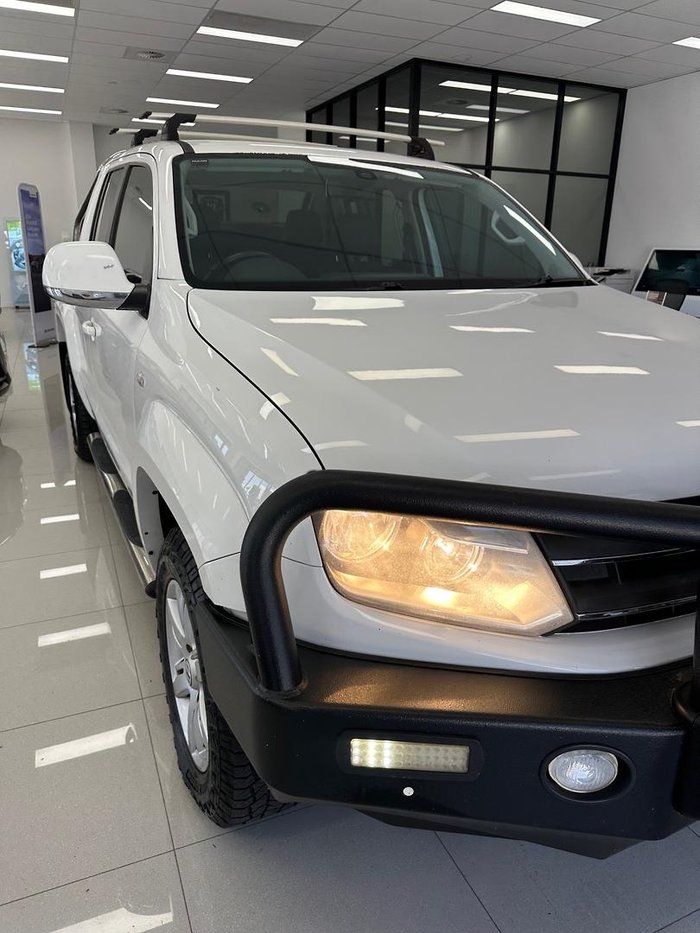 2014 Volkswagen Amarok TDI400 Highline 2H MY14 4X4 Dual Range Candy White