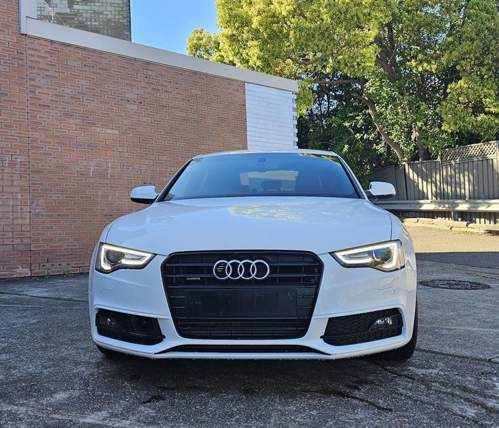 2016 Audi A5 S line plus 8T MY16 Four Wheel Drive Glacier White