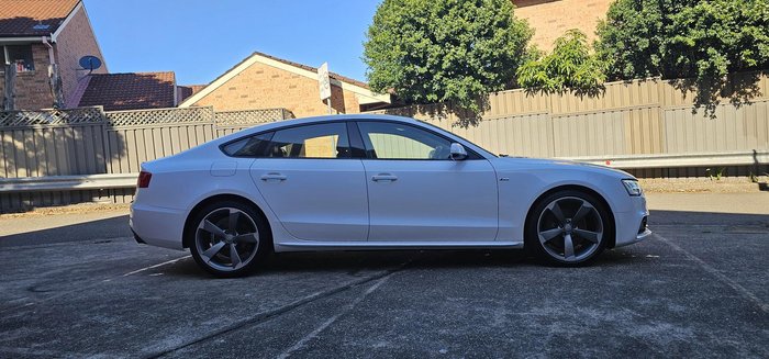 2016 Audi A5 S line plus 8T MY16 Four Wheel Drive Glacier White