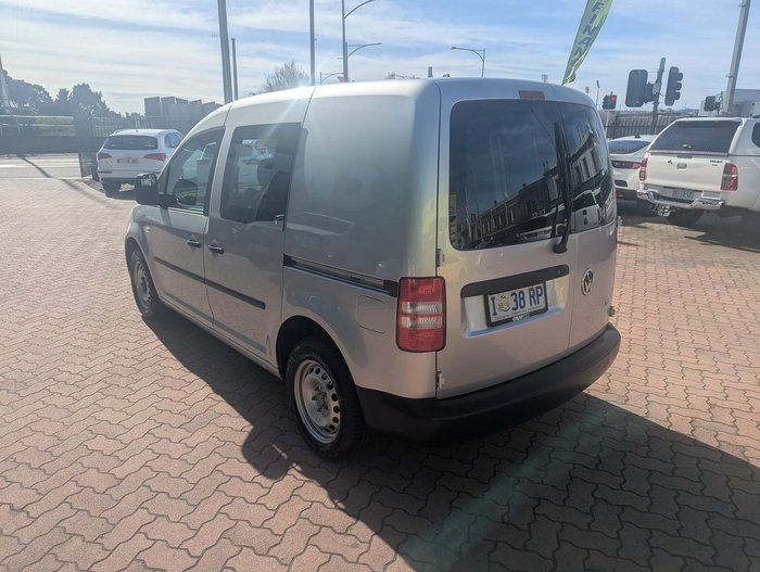 2014 Volkswagen Caddy TSI160 2KN MY14 Candy White