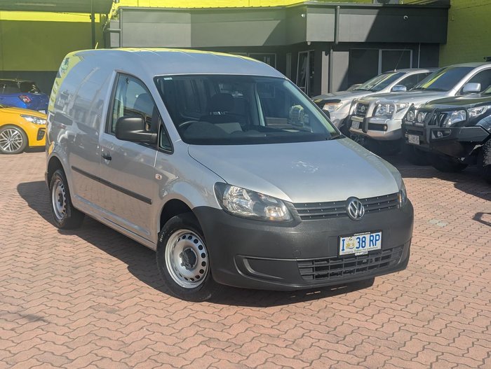 2014 Volkswagen Caddy TSI160 2KN MY14 Candy White