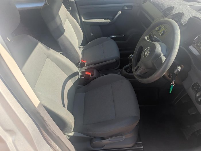 2014 Volkswagen Caddy TSI160 2KN MY14 Candy White