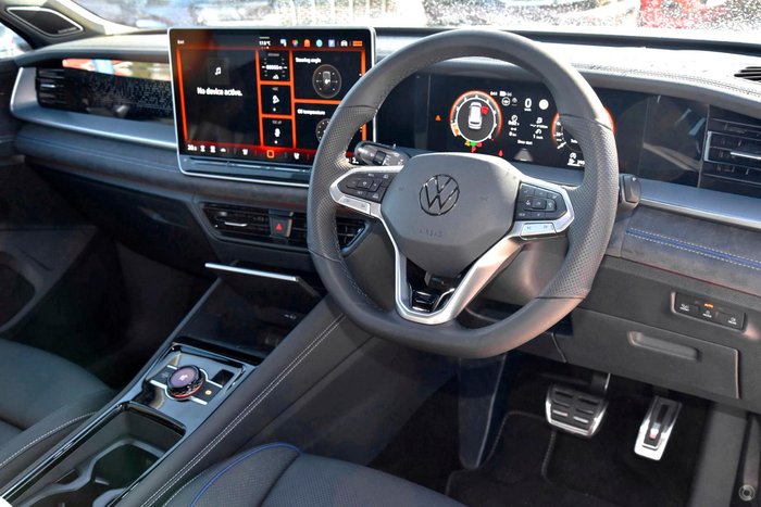 2025 Volkswagen Tayron 195TSI R-Line R4 MY25 Four Wheel Drive Oyster Silver