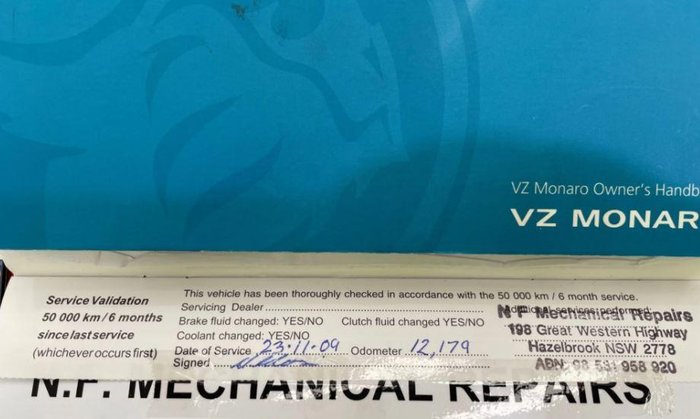 2005 Holden Monaro CV8 Z