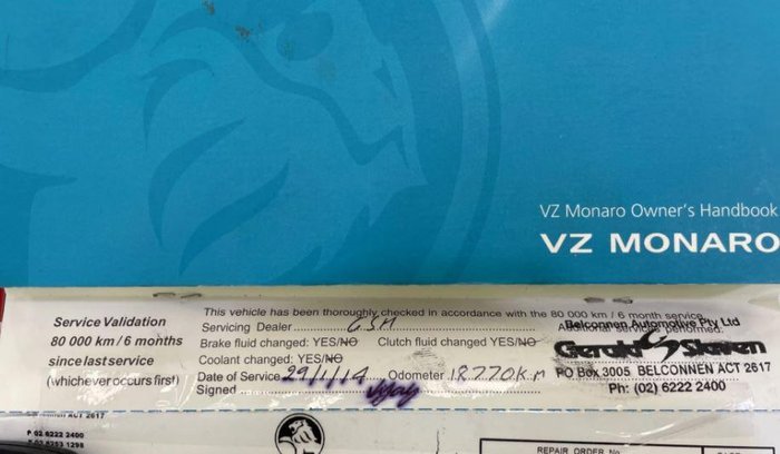 2005 Holden Monaro CV8 Z