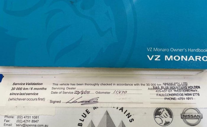 2005 Holden Monaro CV8 Z