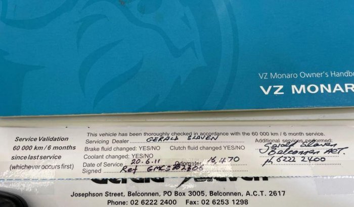 2005 Holden Monaro CV8 Z