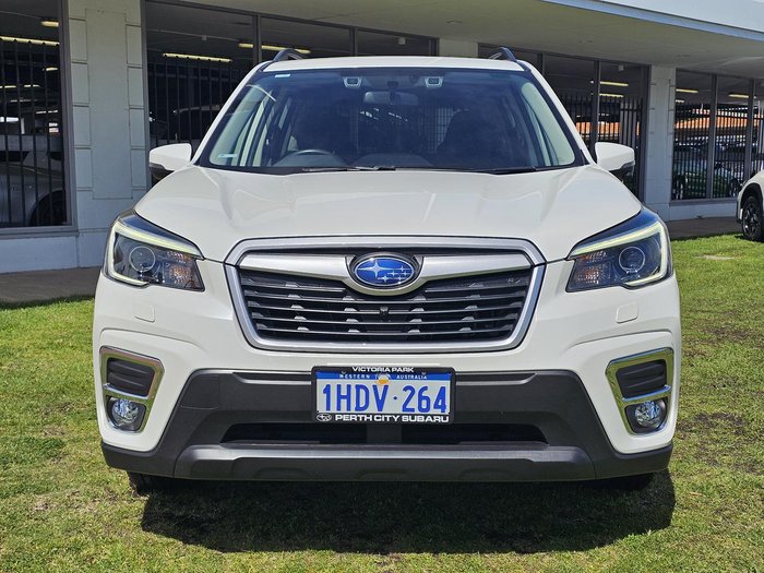 2020 Subaru Forester 2.5i Premium S5 MY21 AWD Crystal White