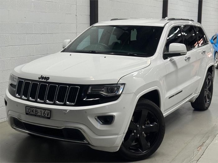2016 Jeep Grand Cherokee Limited WK MY17 4X4 Dual Range Bright White