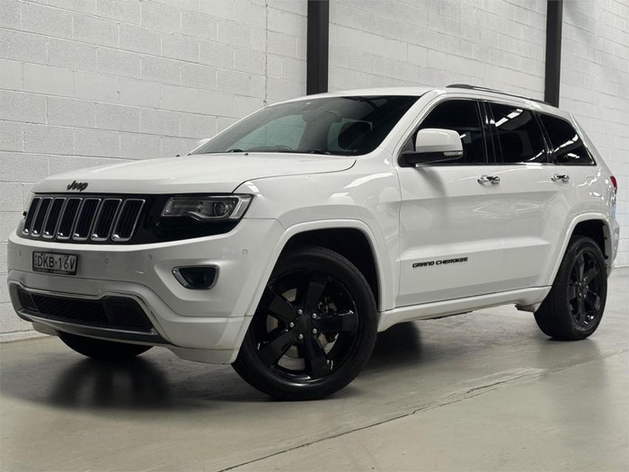 2016 Jeep Grand Cherokee Limited WK MY17 4X4 Dual Range Bright White