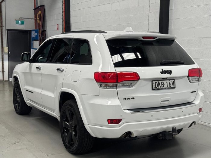 2016 Jeep Grand Cherokee Limited WK MY17 4X4 Dual Range Bright White