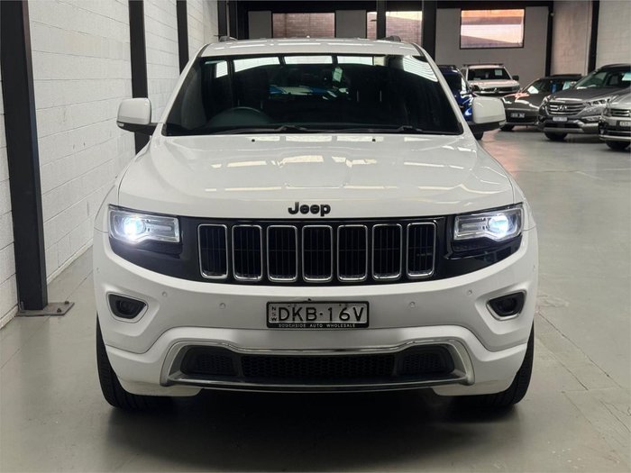 2016 Jeep Grand Cherokee Limited WK MY17 4X4 Dual Range Bright White