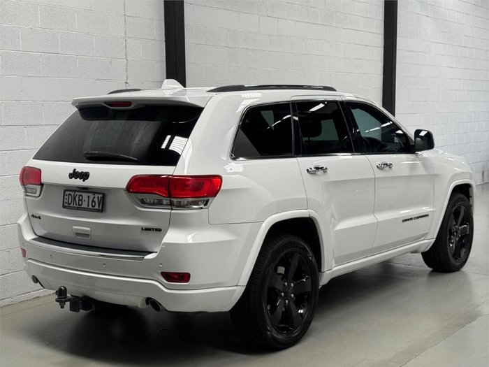 2016 Jeep Grand Cherokee Limited WK MY17 4X4 Dual Range Bright White