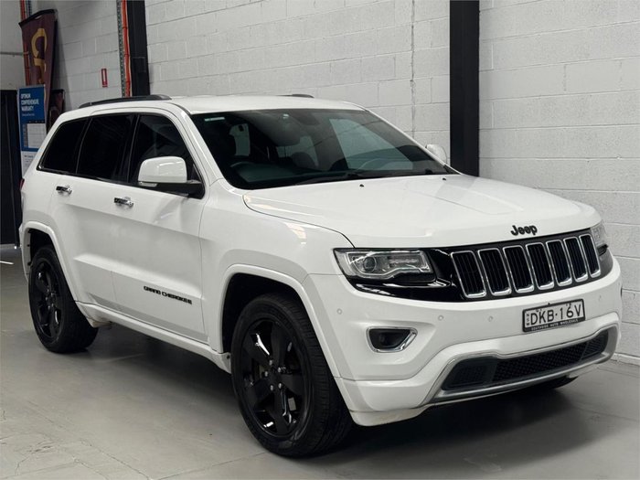 2016 Jeep Grand Cherokee Limited WK MY17 4X4 Dual Range Bright White