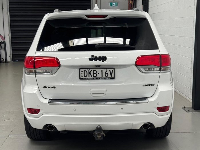 2016 Jeep Grand Cherokee Limited WK MY17 4X4 Dual Range Bright White
