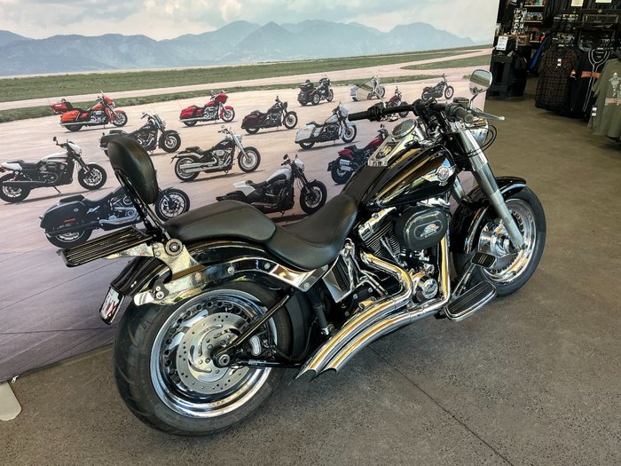 2014 Harley-davidson FLSTFB FAT BOY LO Silver/Black