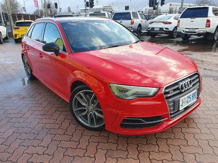 2014 Audi S3 8V MY15 Four Wheel Drive Red