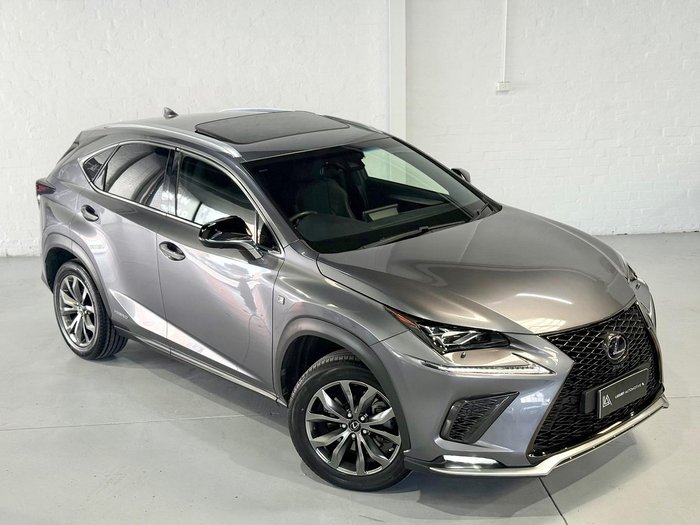 2018 Lexus NX 300h F Sport AYZ15R AWD Mercury Grey