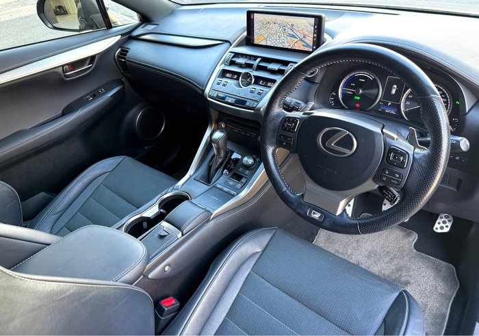 2018 Lexus NX 300h F Sport AYZ15R AWD Mercury Grey