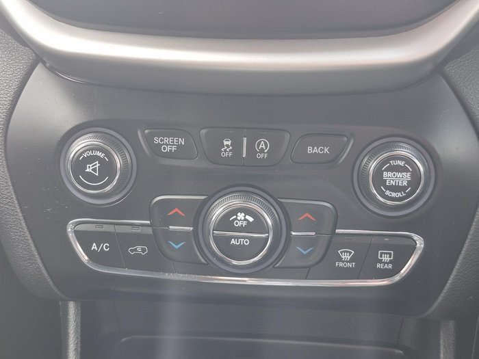 2018 Jeep Cherokee Longitude KL MY19 4X4 On Demand Diamond Black Crystal