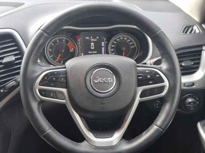 2018 Jeep Cherokee Longitude KL MY19 4X4 On Demand Diamond Black Crystal