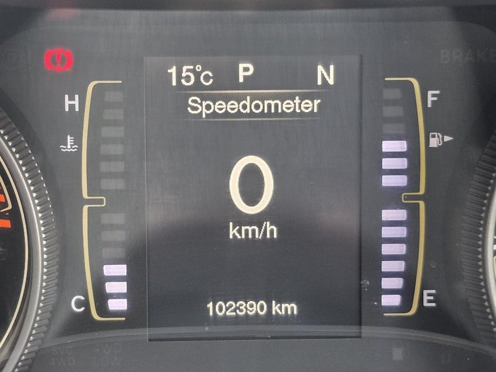 2018 Jeep Cherokee Longitude KL MY19 4X4 On Demand Diamond Black Crystal