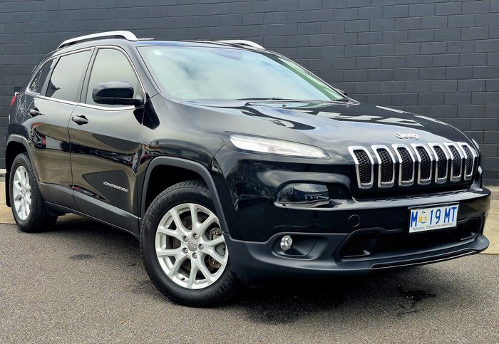2018 Jeep Cherokee Longitude KL MY19 4X4 On Demand Diamond Black Crystal