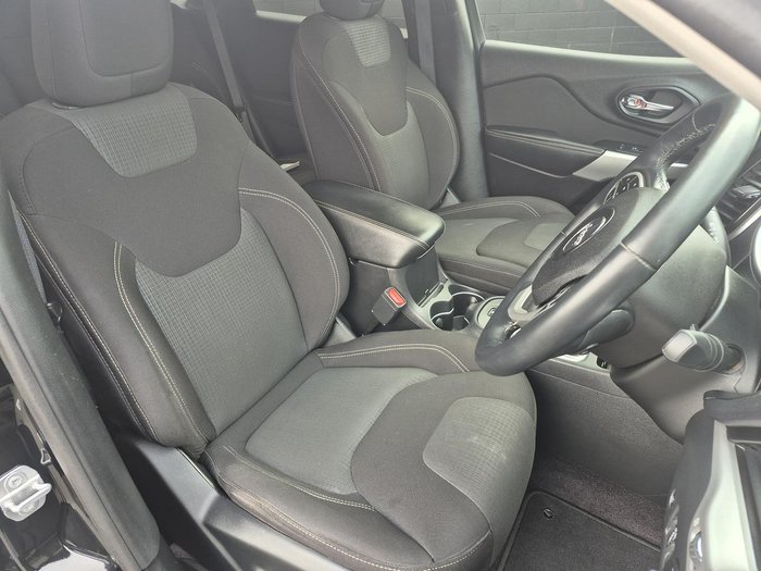 2018 Jeep Cherokee Longitude KL MY19 4X4 On Demand Diamond Black Crystal