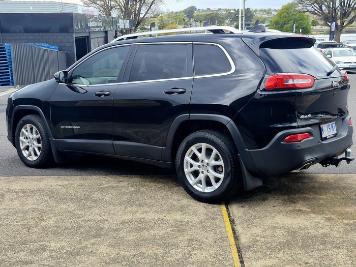 2018 Jeep Cherokee Longitude KL MY19 4X4 On Demand Diamond Black Crystal