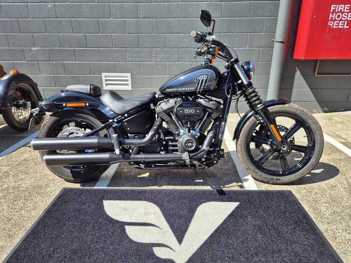 2024 Harley-Davidson Street Bob 114 (FXBBS) Softail Black