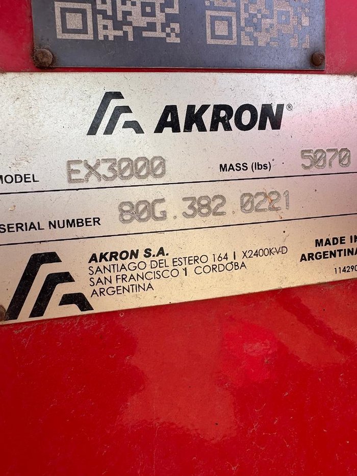 2021 Akron Exg300 Red