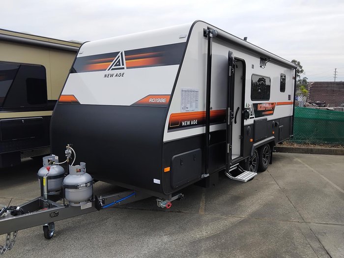 2025 New Age Caravans Road Owl Escape My25.5 19Ft Bunk Full Ensuite Full Composite