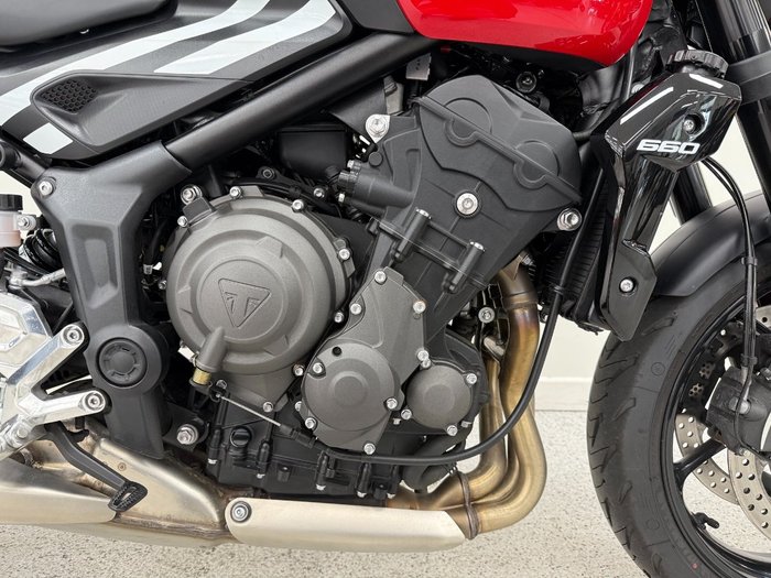 2025 Triumph 2025 Triumph 660CC TRIDENT FP Red