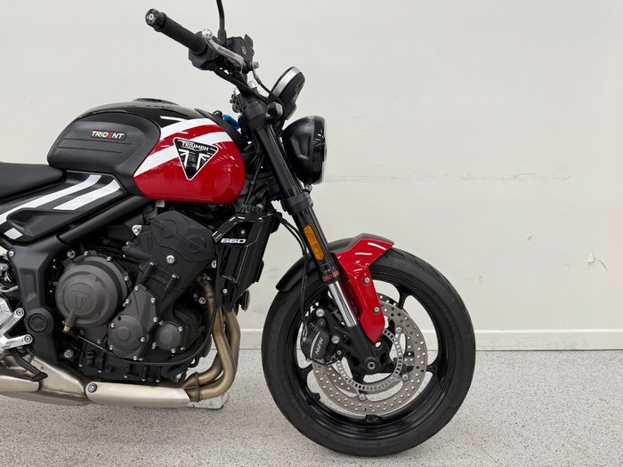 2025 Triumph 2025 Triumph 660CC TRIDENT FP Red