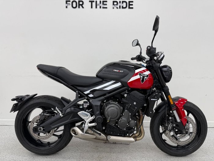 2025 Triumph 2025 Triumph 660CC TRIDENT FP Red
