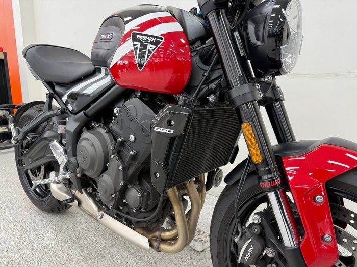 2025 Triumph 2025 Triumph 660CC TRIDENT FP Red