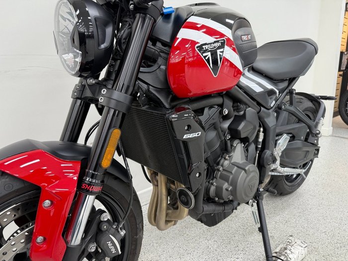 2025 Triumph 2025 Triumph 660CC TRIDENT FP Red