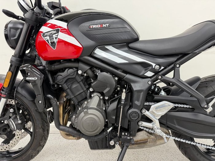 2025 Triumph 2025 Triumph 660CC TRIDENT FP Red