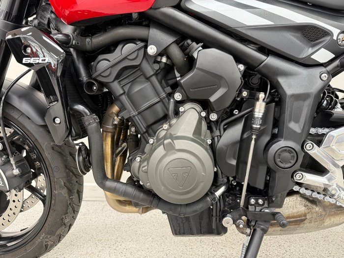 2025 Triumph 2025 Triumph 660CC TRIDENT FP Red