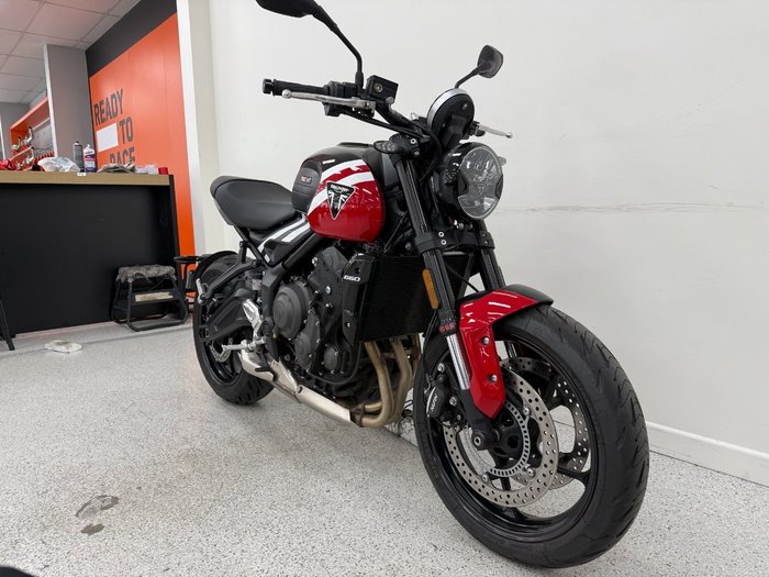2025 Triumph 2025 Triumph 660CC TRIDENT FP Red